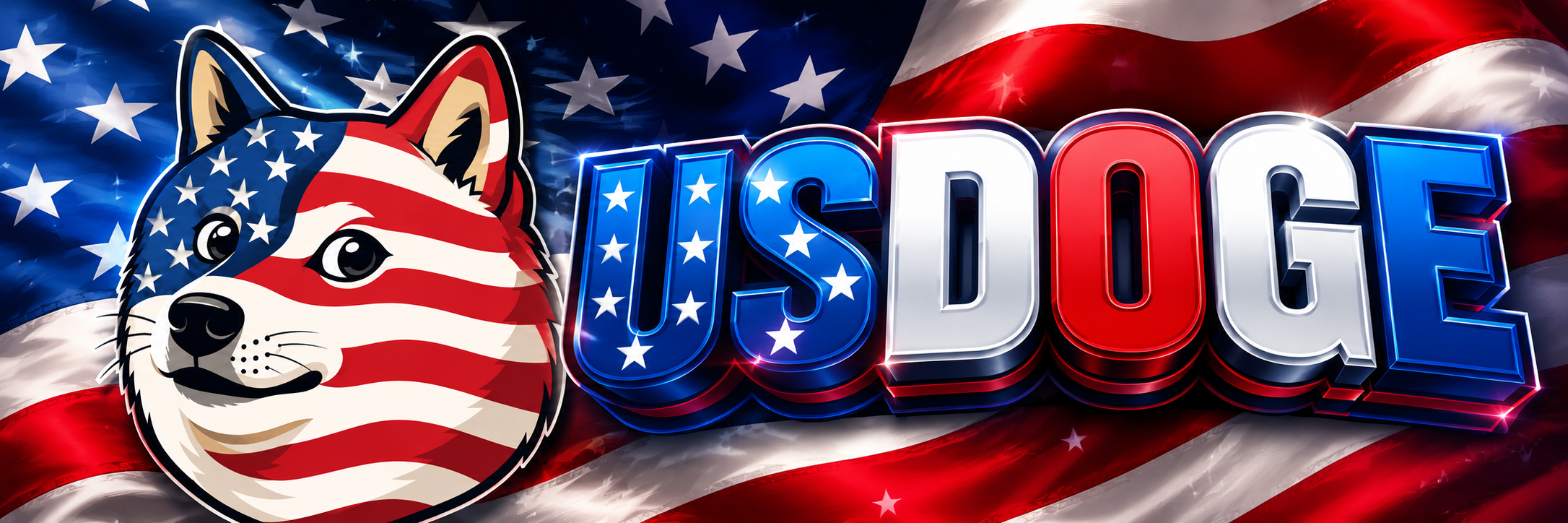 USDOGE Banner — American Doge Meme Coin